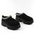​Papuci imblaniti de dama , tip UG , cu platforma BK-301-BLACK, Culoare (12): Negru, Marime (12): 39 - 3- Roveli