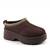 ​Papuci imblaniti de dama , tip UG , cu platforma BK-301-BROWN, Culoare (12): Maro, Marime (12): 37 - - Roveli