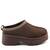 ​Papuci imblaniti de dama , tip UG , cu platforma BK-301-BROWN, Culoare (12): Maro, Marime (12): 39 - 4- Roveli