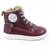 Ghete inalte pentru copii , PRIMII PASI ,  din piele naturala 3144-BORDO/MC, Culoare (12): Bordo, Marime (12): 21 - 3- Roveli