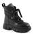 Cizme imblanite de zapada , cu platforma XH2306-BLACK, Culoare (12): Negru, Marime (12): 40 - - Roveli