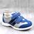 Pantofi sport , pentru copii , din piele naturala 3229-ALBASTRU/ALB/MC, Culoare (12): Bleumarin, Marime (12): 25 - - Roveli