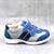 Pantofi sport , pentru copii , din piele naturala 3229-ALBASTRU/ALB/MC, Culoare (12): Bleumarin, Marime (12): 27 - 4- Roveli