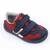 Pantofi sport , pentru copii , din piele naturala , cu talpa cusuta 1839-ROSU/BLEUMARIN/GMC, Culoare (12): Bleumarin, Marime (12): 24 - - Roveli
