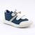 Pantofi sport , pentru copii , din piele naturala , cu talpa cusuta 1839-BLEU/ALB/MC, Culoare (12): Bleu, Marime (12): 29 - 2- Roveli