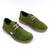 Pantofi unisex , pentru copii , din piele naturala , intoarsa  853-VERDE/10, Culoare (12): Verde, Marime (12): 30 - 2- Roveli