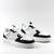 Sneakers casual pentru barbati , usori si comozi 1680-WHITE/BLACK - 3- Roveli