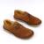 Pantofi unisex , pentru copii , din piele naturala , intoarsa  853-MARO/10, Culoare (12): Maro, Marime (12): 34 - 3- Roveli
