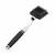 ​Perie gratar, din inox, maner cauciucat, capat interschimbabil, 42 cm - - Roveli