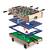 Masa multi joc 4in1 , din lemn, dimensiune 80x43x30cm cm, structura stabila, natur - 12- Roveli