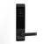 Incuietoare inteligenta pentru hotel DacEnergy©, material aluminiu, deblocare cu aplicatie Bluetooth TTlock / TTHotel, cheie, card RFID, pentru usa din lemn/otel, negru - - Roveli