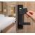 Incuietoare inteligenta DacEnergy©, pentru hotel, apartament, camin, pensiune, material aluminiu, deblocare card RFID / cheie, pentru usa din lemn, negru/argintiu - 3- Roveli
