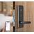 Incuietoare inteligenta DacEnergy©, pentru hotel, apartament, material otel inoxidabil, deblocare Aplicatie TTLock / TTHotel / Card RFID / Cheie, pentru usa din lemn, negru - 5- Roveli