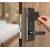 Incuietoare inteligenta DacEnergy©, pentru hotel, material otel inoxidabil, deblocare Card RFID / Cheie, pentru usa din lemn, negru - 5- Roveli