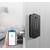Incuietoare inteligenta DacEnergy©, pentru Hotel / Apartament / Airbnb, material aliaj de zinc, deblocare Amprenta / aplicatie / cod / card RFID / cheie, pentru usa din lemn, culoare negru - 5- Roveli