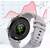 Ceas SmartWatch DacEnergy©, ecran tactil 1.32 inch, Android/ios, monitorizare ritm cardic, somn, memento sedentar, moduri sportive, gri - 4- Roveli