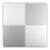 ​Covoras puzzle din spuma, 4 buc, ansamblat usor, impermeabil, fara BPA, alb si gri, 120x120x1 cm - - Roveli