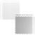 ​Covoras puzzle din spuma, 180 x 180 x 1 cm, 9 buc, culoarea gri si alb - 2- Roveli