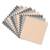 ​Covoras puzzle din spuma, 180x180 cm, 9 buc, antiaderent, moale, gri si piersica - 5- Roveli