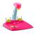Jucarie educationala, proiector de desen, tip tabla, 8 sabloane, 36 de imagini, set de markere, 37,5 x 37,5 x 36 cm, roz - - Roveli