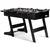 Joc fotbal de masa , placa MDF, structura mare, stabila, pliabila, 120 x 60 x 80 cm, negru - - Roveli
