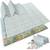 Covoras pliabil din spuma, doua fete, izolare termica, model frumos, unic, ocean, 200 x 180 x 1 cm, albastru - 8- Roveli