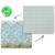Covoras pliabil din spuma, doua fete, izolare termica, model frumos, unic, ocean, 200 x 180 x 1 cm, albastru - 9- Roveli
