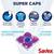 Detergent de rufe capsule Savex Super Caps, curatare puternica, Color, 42 capsule - 2- Roveli