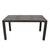 Set masa DacEnergy©, fabricat din polipropilena, cu model impletitura de ratan, forma dreptunghiulara, cu 6 scaune, pentru interior/ exterior, 150 x 90 x 74 cm, wenge - 2- Roveli