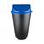 Cos de gunoi DacEnergy©, realizat din plastic, cu capac batant, capacitatea 60 l, albastru - 2- Roveli