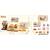 Set joc de rol DacEnergy©, casa de marcat, aparat cafea, hamburger fastfood, cu sunet, joc imaginativ si de dezvoltare a abilitatilor, 30 x 15 x 20 cm, 25 de bucati - 8- Roveli