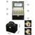 Geanta organizatoare cosmetice DacEnergy©, piele ecologica, rezistent la abraziune, cu cheie, oglinda, compartimente practice, 22,5x 16,5 x 17,2 cm, neagra - 4- Roveli