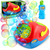 Aparat de facut baloane de sapun, bule , din plastic, usor de utilizare, 17 x 27 x 17 cm, rosu - 2- Roveli