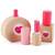 Set trusa de machiaj DacEnergy©, din lemn non-toxic, pentru feteite, 11 piese,  21.5 x 16 x 6 cm, roz - 5- Roveli