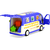Jucarie educationala , din plastic, sprijina invatarea, alfabetul, numararea, numele animalelor, formele si culorile, cu lumini si sunete, forma de autobuz, albastru. - 3- Roveli