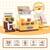 Set joc de rol DacEnergy©, casa de marcat, aparat cafea, hamburger fastfood, cu sunet, joc imaginativ si de dezvoltare a abilitatilor, 30 x 15 x 20 cm, 25 de bucati - 5- Roveli