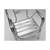 Scaun DacEnergy©, din teava de aluminiu, stivuibil, rezistent la apa, intretinere usoara, cu picioare tubulare duble, interior / exterior, 56 x 60 x 79 cm, gri - 2- Roveli