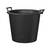 Cada din plastic, realizat din polietilena de inalta densitate, fara capac, cu manere, 48 x 60 cm, negru, 90 litri - 2- Roveli