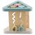 ​Cub interactiv bebe , triunghi, sprijina invatare, numarare, forme si culori, panouri cu imagini cu animale, suruburi cu filet, 17 x 18.5 cm - 3- Roveli