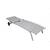 ​Sezlong plaja DacEnergy©, dimensiuni 193 x 61 x 30 / 92.5 cm, structura aluminiu, spatar reglabil in 4 pozitii, 2 roti, culoare gri - 3- Roveli