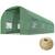 Solar gradina DacEnergy©, profile din otel, folie PE 140g/m2, o usa, 8 ferestre cu plasa de tantari, 4x2,5x2 m, suprafata totala 10m2, rezistenta la UV4, verde - 4- Roveli
