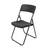 Set mobilier gradina DacEnergy©, din polipropilena,o masa si 2 scaune, pliabile, rezistenta la apa si raze UV, model impletitura ratan, 60 x 60 x 73 cm, negru - 6- Roveli