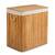 ​Cos de rufe DacEnergy©, din bambus si bumbac natural, constructie respirabila, manere functionale, cu capac,3 compartimente, 150 l, 61 x 62 x 42 cm, natural - - Roveli