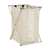 Coş de rufe din pânză, gri-bej, LAUNDRY TYP 1 - 7- Roveli