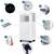 Aer conditionat portabil, 5 in1,  raceste, uscare, ventilatie, mod noapte, mod auto, aplicatia Tuya, Wi-Fi, afisaj LCD si panou de control tactil, functia de pornire automata, include garnitura de fereastra, 2900 W - 13- Roveli