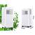 Aer conditionat portabil, 5 in1,  raceste, uscare, ventilatie, mod noapte, mod auto, aplicatia Tuya, Wi-Fi, afisaj LCD si panou de control tactil, functia de pornire automata, include garnitura de fereastra, 2900 W - 7- Roveli