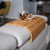 Zonă de depozitare/cotieră flexibilă canapea, bambus, natural, ALTE - 6- Roveli