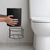 Cos de gunoi, fabricat din plastic si otel, design modern, 5 L, forma cilindrica, 22.5 x 19 x 19 cm, negru - 3- Roveli