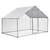 Cotet pentru gaini DacEnergy©, cadru metalic galvanizat, plasa hexagonala de protectie din sarma vopsita, prelata impermeabila, Oxford 210D, o usa, usor de montat, 3 x 2 x 1, 95 m, verde si argintiu - - Roveli