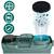 ​Pompa de stropit cu acumulator, plumb-acid, 12 V, 8 Ah, 4 duze diferite, presiune maxima 5, 5 bar, debit maxim 3, 1 l/min, timp de lucru 9 ore, 45 x 36 x 17 cm, 16 l, verde - 4- Roveli